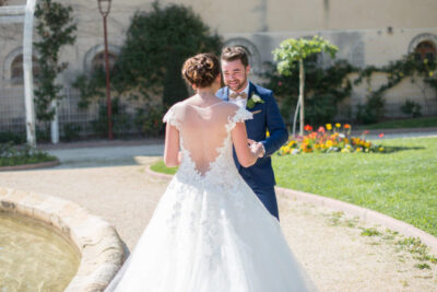 First Look-Mariage au Domaine du Moulin d'Orgon-Georges-Panossian-photographe