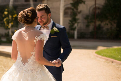 First Look-Mariage au Domaine du Moulin d'Orgon-Georges-Panossian-photographe