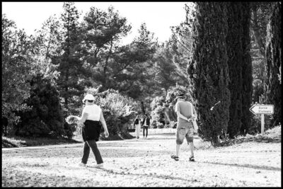 Une séance d'engagement au barrage de Bimont près d'Aix-en-Provence