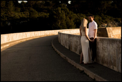 Une séance d'engagement au barrage de Bimont près d'Aix-en-Provence
