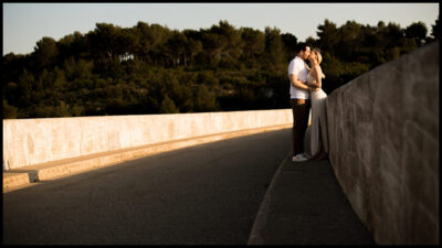 Une séance d'engagement au barrage de Bimont près d'Aix-en-Provence