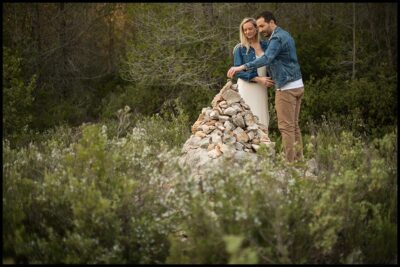 Une séance d'engagement au barrage de Bimont près d'Aix-en-Provence