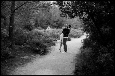 Une séance d'engagement au barrage de Bimont près d'Aix-en-Provence