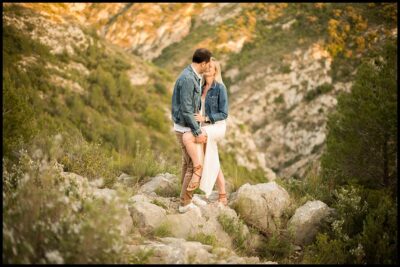 Une séance d'engagement au barrage de Bimont près d'Aix-en-Provence