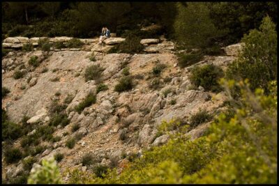 Une séance d'engagement au barrage de Bimont près d'Aix-en-Provence