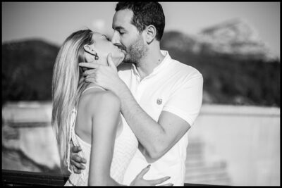 Une séance d'engagement au barrage de Bimont près d'Aix-en-Provence