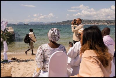Mariage à la plage sur la French Riviera-Georges Panossian photographe