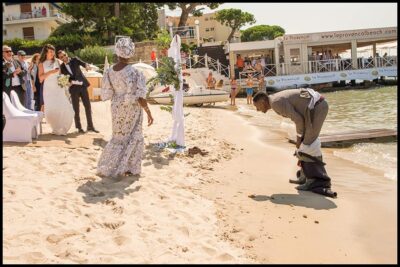 Mariage à la plage sur la French Riviera-Georges Panossian photographe
