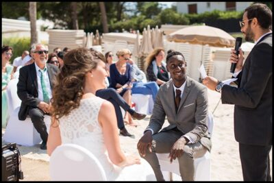 Mariage à la plage sur la French Riviera-Georges Panossian photographe