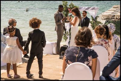 Mariage à la plage sur la French Riviera-Georges Panossian photographe