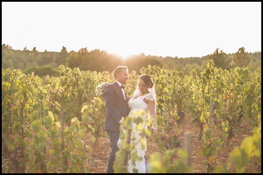 Un mariage de rêve au Domaine de La Toussane