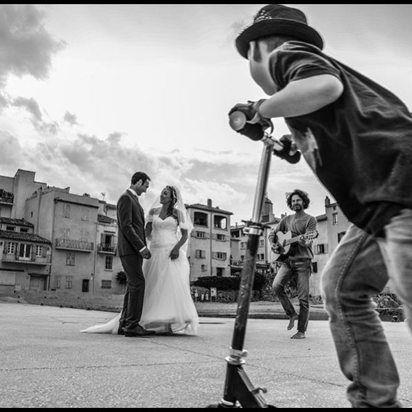 Mariage en bord de plage des Canebiers à Saint-Tropez