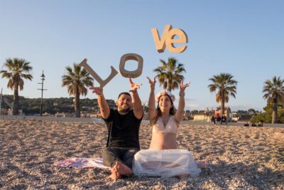 photo de grossesse en bord de mer à Cassis-Georges Panossian photographe