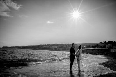 photo de grossesse en bord de mer à Cassis-Georges Panossian photographe