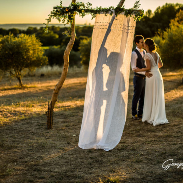 Un mariage romantique au Domaine de La Pommé à Trets